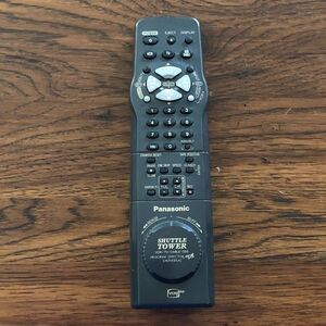 Panasonic Shuttle Tower LSSQ0231 VCR/TV/Cable-DSS VCR Plus+ Untested